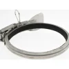 5" ID Galvanized Duct Clamp with PVC Seal
