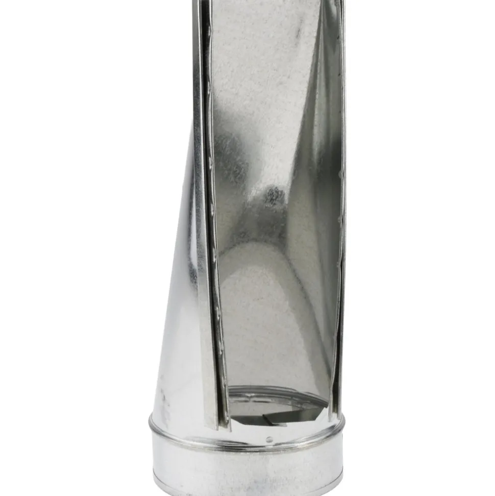 6" ID, Galvanized Duct End Stack Boots
