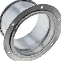 6" ID, Galvanized Duct Flange Adapter