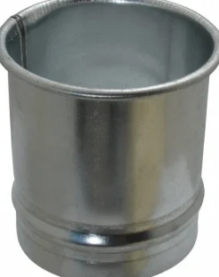 4" ID, Galvanized Duct Hose Adapter