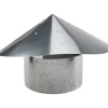 6" ID, Galvanized Duct Rain Caps