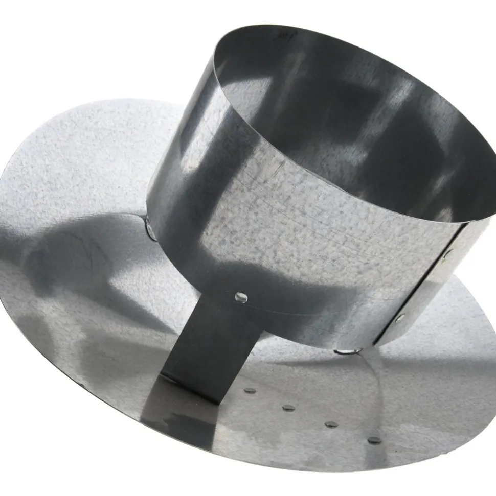 6" ID, Galvanized Duct Rain Caps