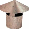 5" ID, Galvanized Duct Rain Caps
