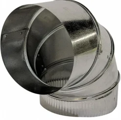 16" ID, Galvanized Duct Round Adjustable Elbows