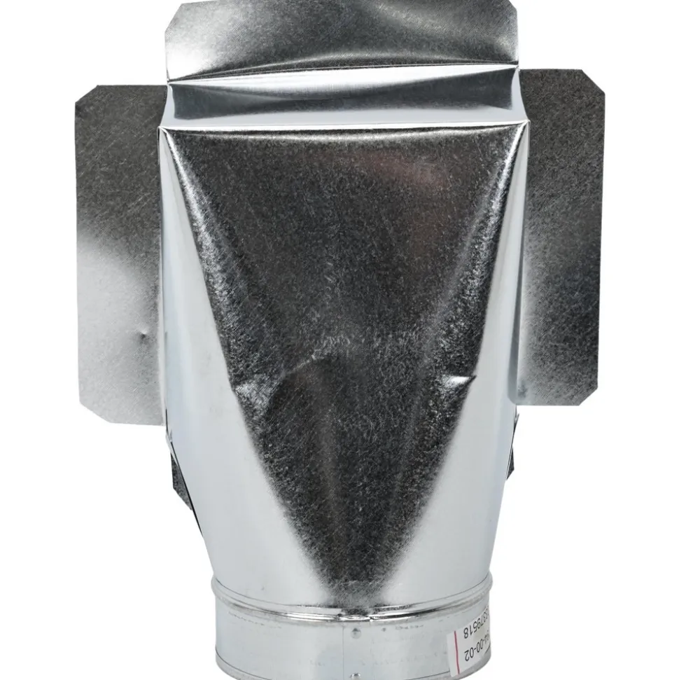 6" ID, Galvanized Duct Side Ceiling Boxes