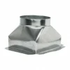 8" ID, Galvanized Duct Top Ceiling Boxes