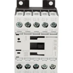 IEC Contactor: 3 Poles, 12 A Load Amps-Inductive, 22 A Load Amps-Resistive, NO