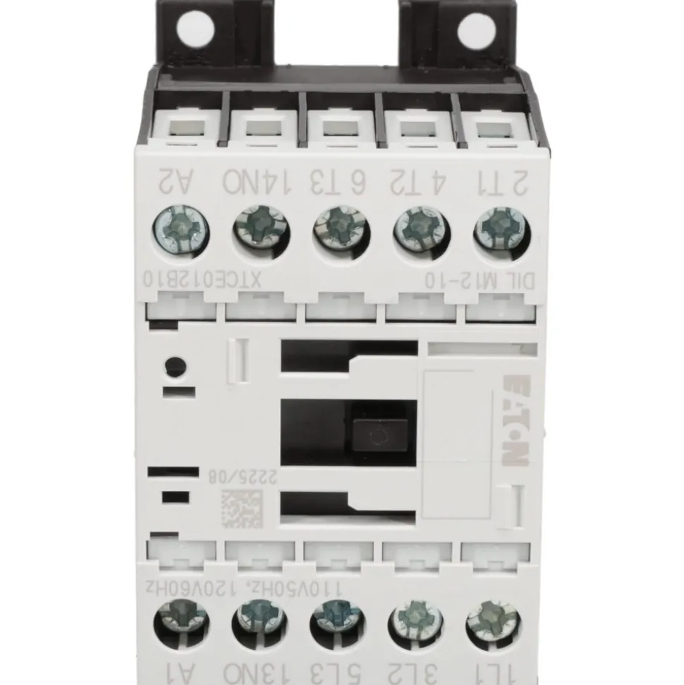 IEC Contactor: 3 Poles, 12 A Load Amps-Inductive, 22 A Load Amps-Resistive, NO