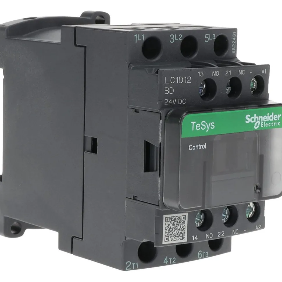 IEC Contactor: 3 Poles, NC & NO