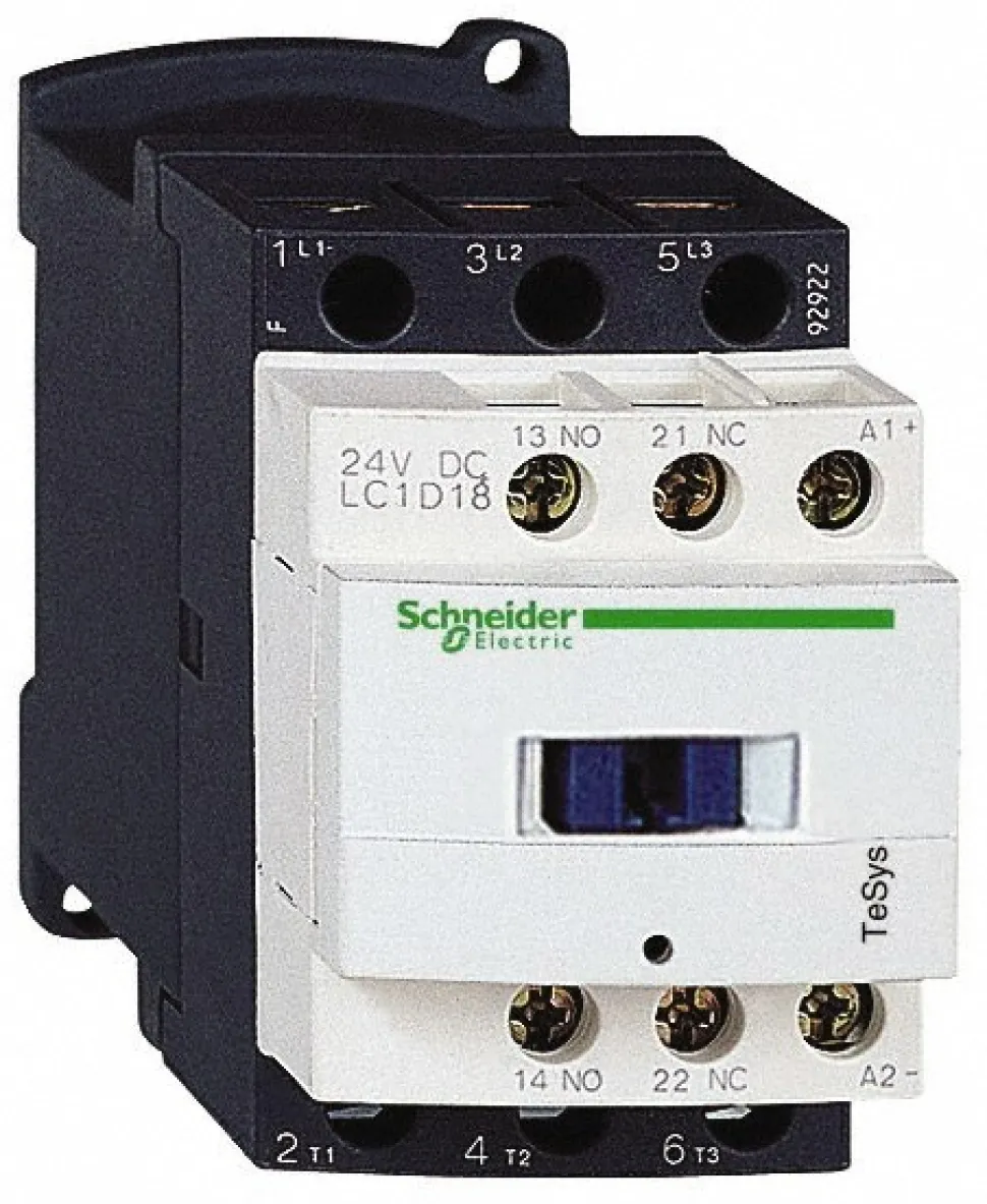 IEC Contactor: 3 Poles, NC & NO