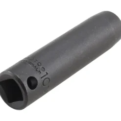 Impact Socket: 3/8" Drive, 10 mm Socket, Hex Drive