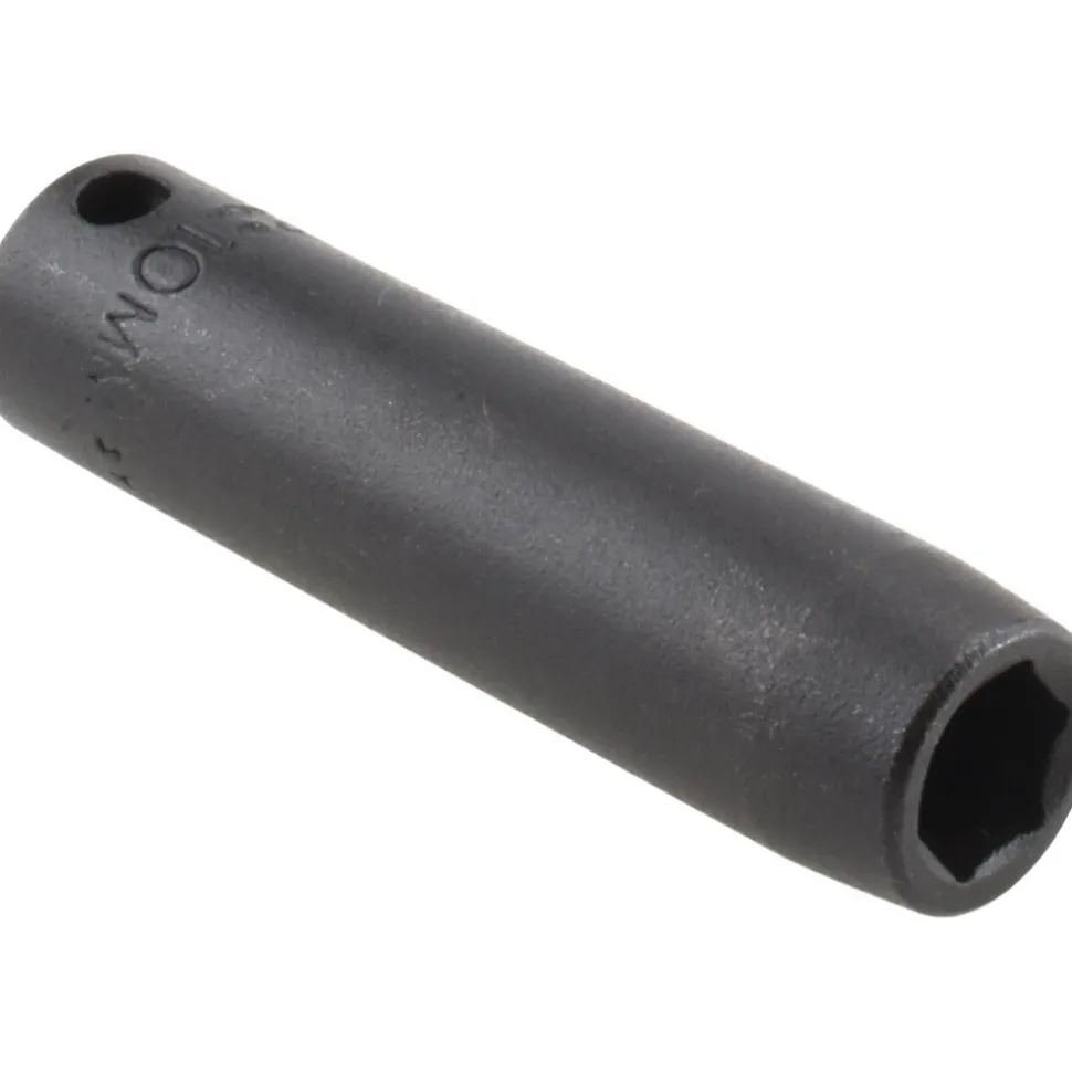 Impact Socket: 3/8" Drive, 10 mm Socket, Hex Drive