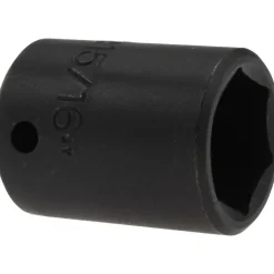 Impact Socket: 1/2" Drive, 15/16" Socket, Hex Drive