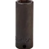 Impact Socket: 3/8" Drive, 3/4" Socket, Hex Drive