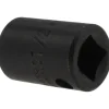 Impact Socket: 3/8" Drive, 1/2" Socket, Hex Drive