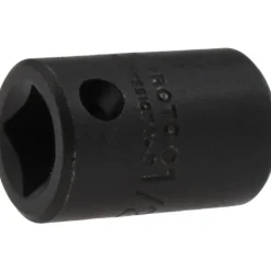 Impact Socket: 3/8" Drive, 1/2" Socket, Hex Drive