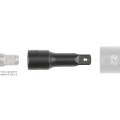 1/2 Inch Drive x 3 Inch Impact Extension