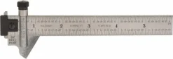 6 Inch Long, 59° Bevel Angle, Ruler Drill Point Gage