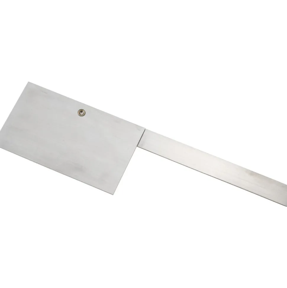 6 Inch Long Blade, 180° Max Measurement, 1° Dial Graduation, Rectangular Head Protractor
