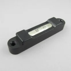 2-31/32 Inch Long, Horizontal, Aluminum, Plate Mounting Tubular Level