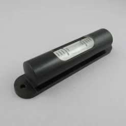 3-3/8 Inch Long, Horizontal, Brass, Plate Mounting Tubular and Pocket Level