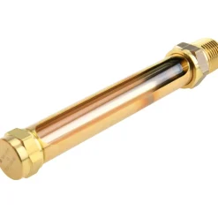 4-1/4 Inch Long Sight, 1/2 Inch Thread Size, Buna-N Seal Straight to Male Thread, Vented Oil-Level Indicators and Gauge