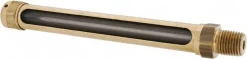 4-1/4 Inch Long Sight, 1/4 Inch Thread Size, Buna-N Seal Straight to Male Thread, Vented Oil-Level Indicators and Gauge