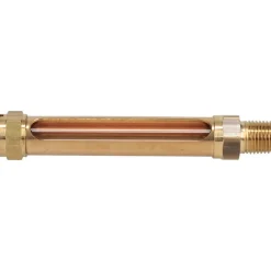 2-3/4 Inch Long Sight, 1/4 Inch Thread Size, Buna-N Seal Straight to Male Thread, Vented Oil-Level Indicators and Gauge