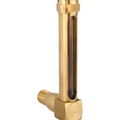1-3/8 Inch Long Sight, 1/4 Inch Thread Size, Buna-N Seal Long Elbow, Vented Oil-Level Indicators and Gauge