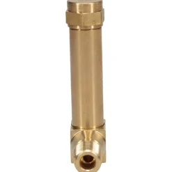 1-7/8 Inch Long Sight, 1/4 Inch Thread Size, Buna-N Seal Short Elbow, Vented Oil-Level Indicators and Gauge