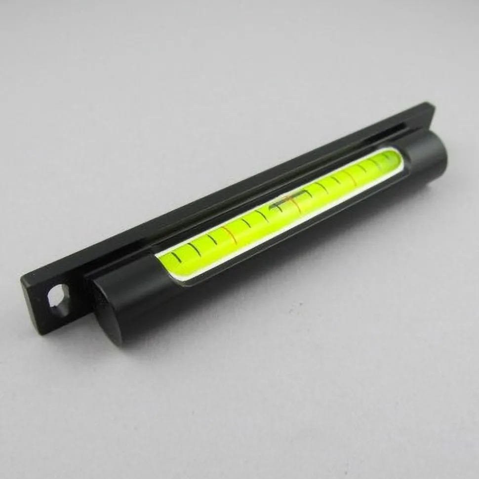 4 Inch Long, Vertical, Brass Tubular and Pocket Level