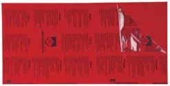 24 Inch Long x 12 Inch High, Plastic Engraving Stock