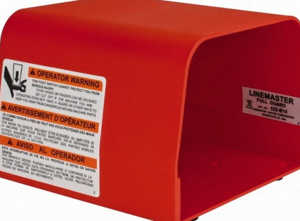 6 Inch Long x 6 Inch Wide x 4-1/2 Inch High, Foot Switch Guard