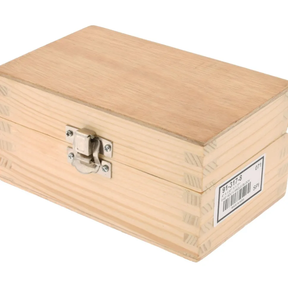 3-3/4 Inch Long x 1-3/4 Inch Wide x 2 Inch High, Tool Steel, 0 to 60° Adjustable Angle Block