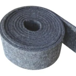 1/8 Inch Thick x 1-1/2 Inch Wide x 10 Ft. Long, Felt Stripping