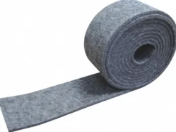 1/8 Inch Thick x 1-1/2 Inch Wide x 10 Ft. Long, Felt Stripping