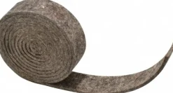 1/8 Inch Thick x 1 Inch Wide x 5 Ft. Long, Felt Stripping