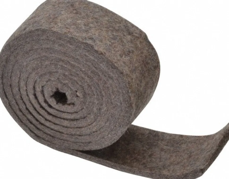 1/4 Inch Thick x 2 Inch Wide x 5 Ft. Long, Felt Stripping