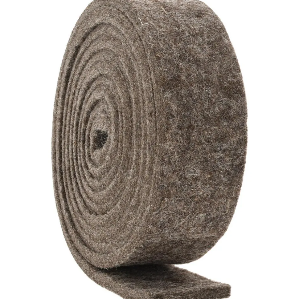 1/4 Inch Thick x 2 Inch Wide x 10 Ft. Long, Felt Stripping