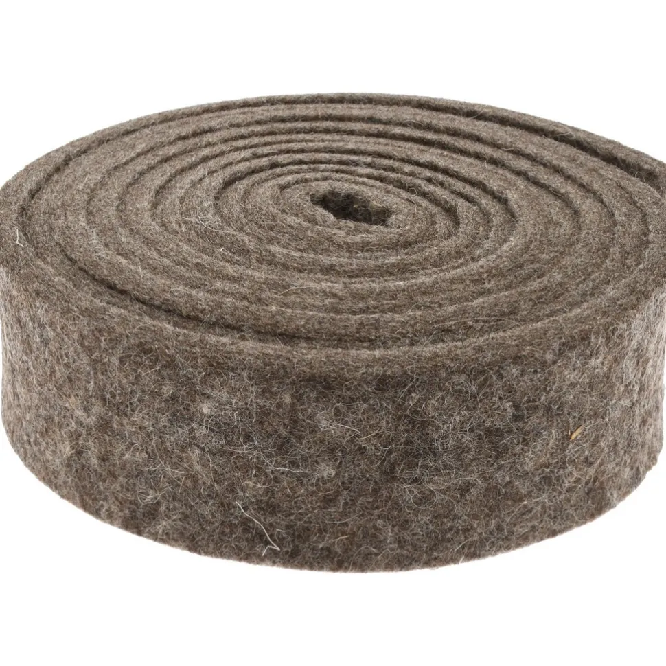1/4 Inch Thick x 2 Inch Wide x 10 Ft. Long, Felt Stripping