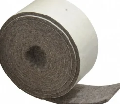 1/8 Inch Thick x 1-1/2 Inch Wide x 5 Ft. Long, Felt Stripping