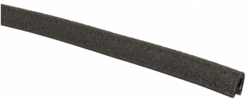 1/16 Inch Thick x 0.23 Wide x 25 Ft. Long, EPDM Rubber Edge Trim