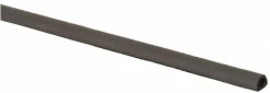 3/8 Inch Thick x 0.38 Wide x 100 Ft. Long, EPDM Rubber D Section Seal with Acrylic