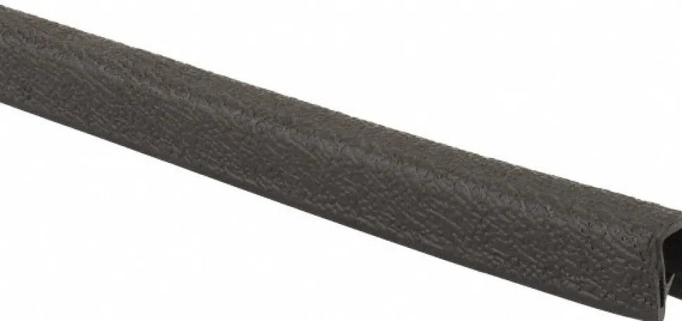 1/8 Inch Thick x 0.3 Wide x 100 Ft. Long, EPDM Rubber Edge Trim