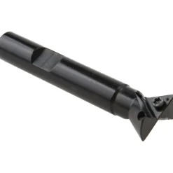 60° Included Angle, 3/4" Max Cutting Dia, 3/8" Shank Dia, TDEX 110204-EN Insert Style, Indexable Dovetail Cutter