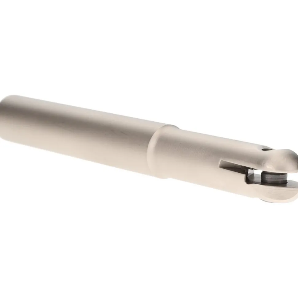 Indexable Ball Nose End Mill: 3/4" Cut Dia, 6" OAL