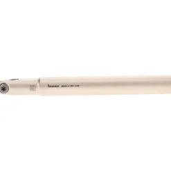 Indexable Ball Nose End Mill: 1/2" Cut Dia, Solid Carbide, 4.7" OAL