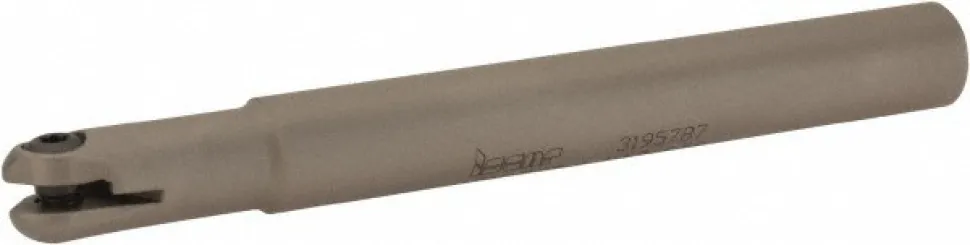 Indexable Ball Nose End Mill: 1/2" Cut Dia, Solid Carbide, 4.7" OAL