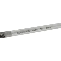 Indexable Boring Bar: A04FSCLDR12, 0.2850" Min Bore, Right Hand, 5.000 deg Lead Angle, Steel