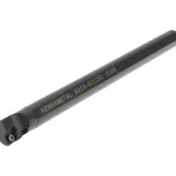 Indexable Boring Bar: A08RSCLCR2, 15.24 mm Min Bore, Right Hand, 12.70 mm Shank Dia, -5.000 deg Lead Angle, Steel